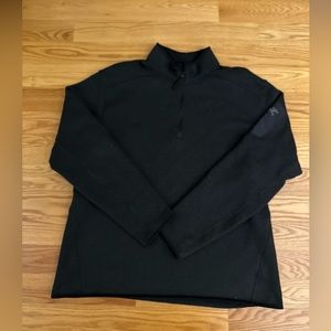 Arc'teryx Covert Half-Zip Fleece EUC Black Heather